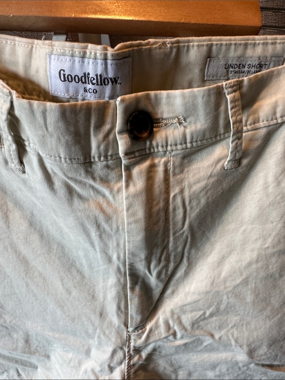Goodfellow & Co. Light Beige Chino Shorts